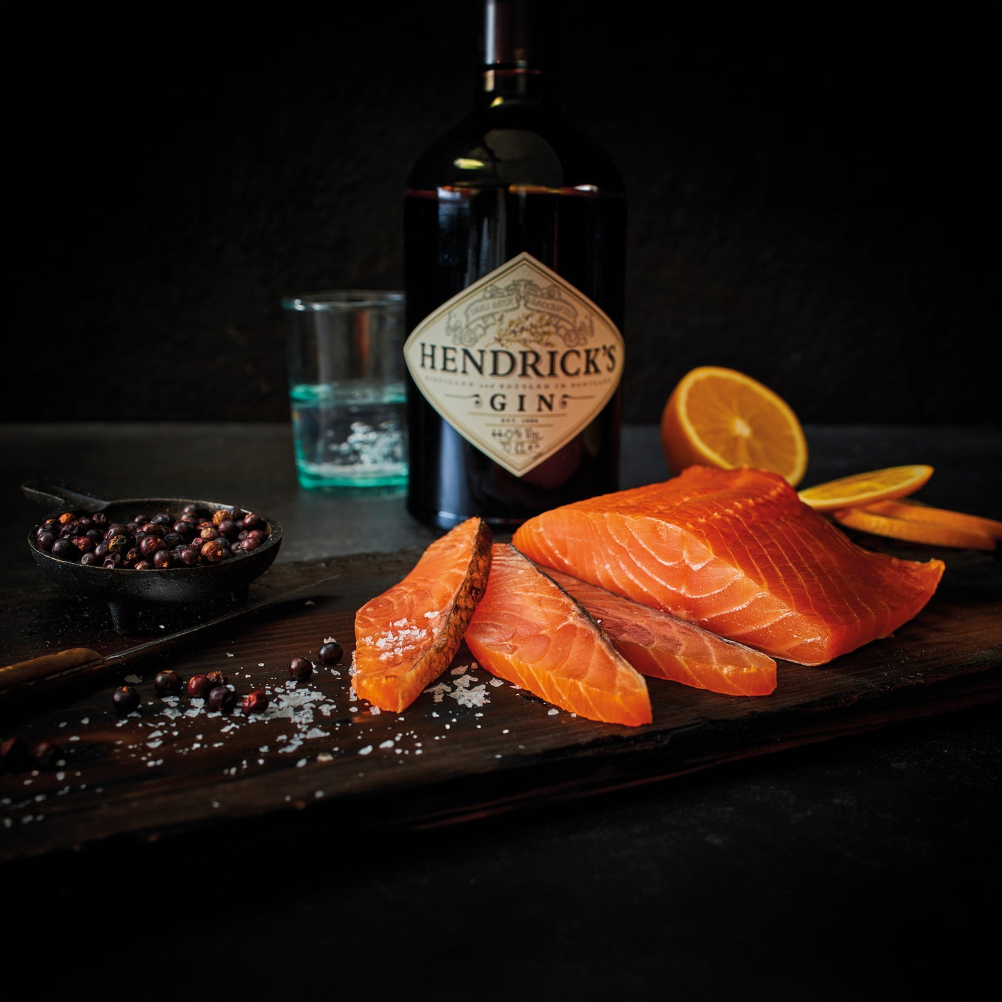Landbased Lachs Gin mit garantierter Lieferung zu Weihnachten